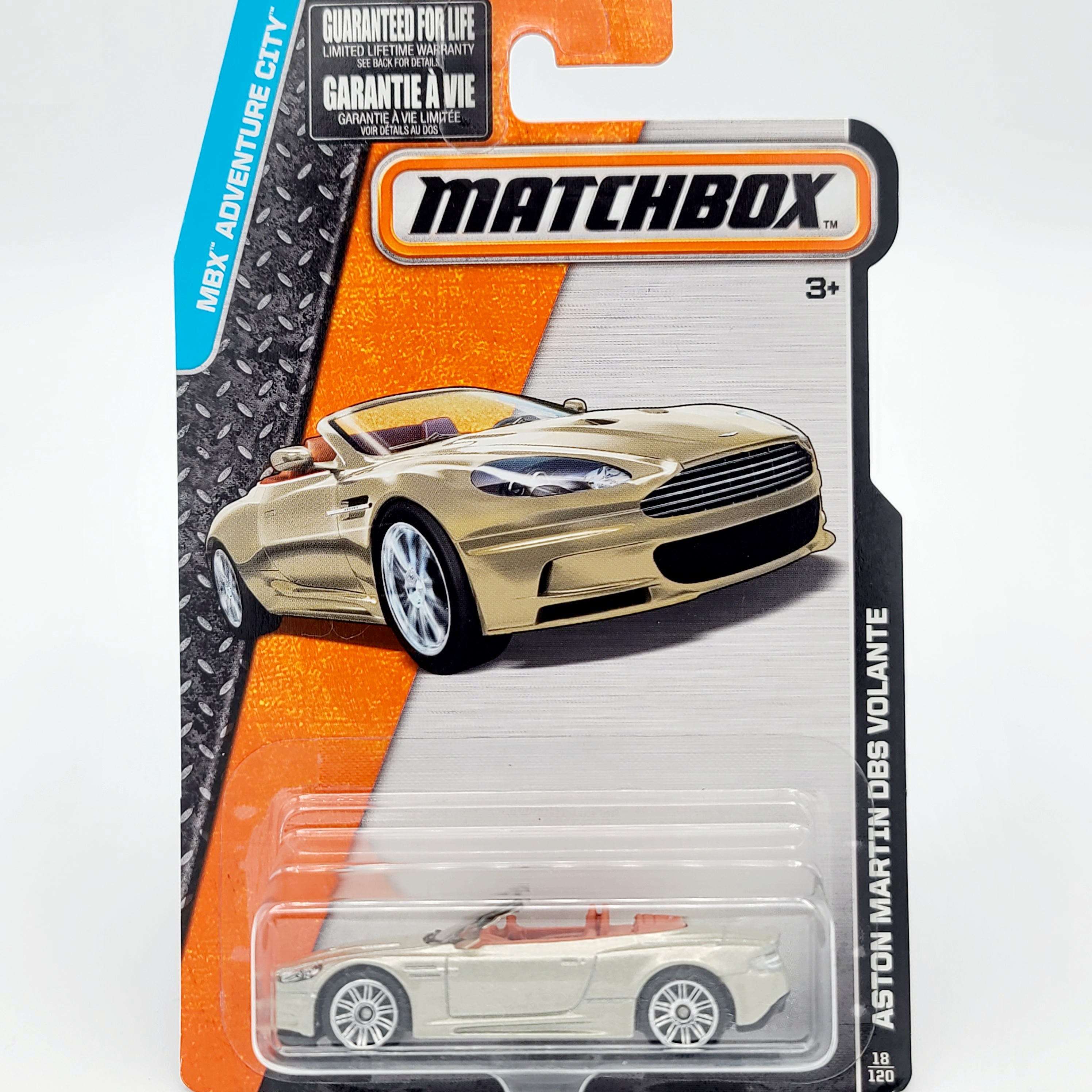 Matchbox Aston Martin DBS Volante (2015 MBX Basic - Adventure City)